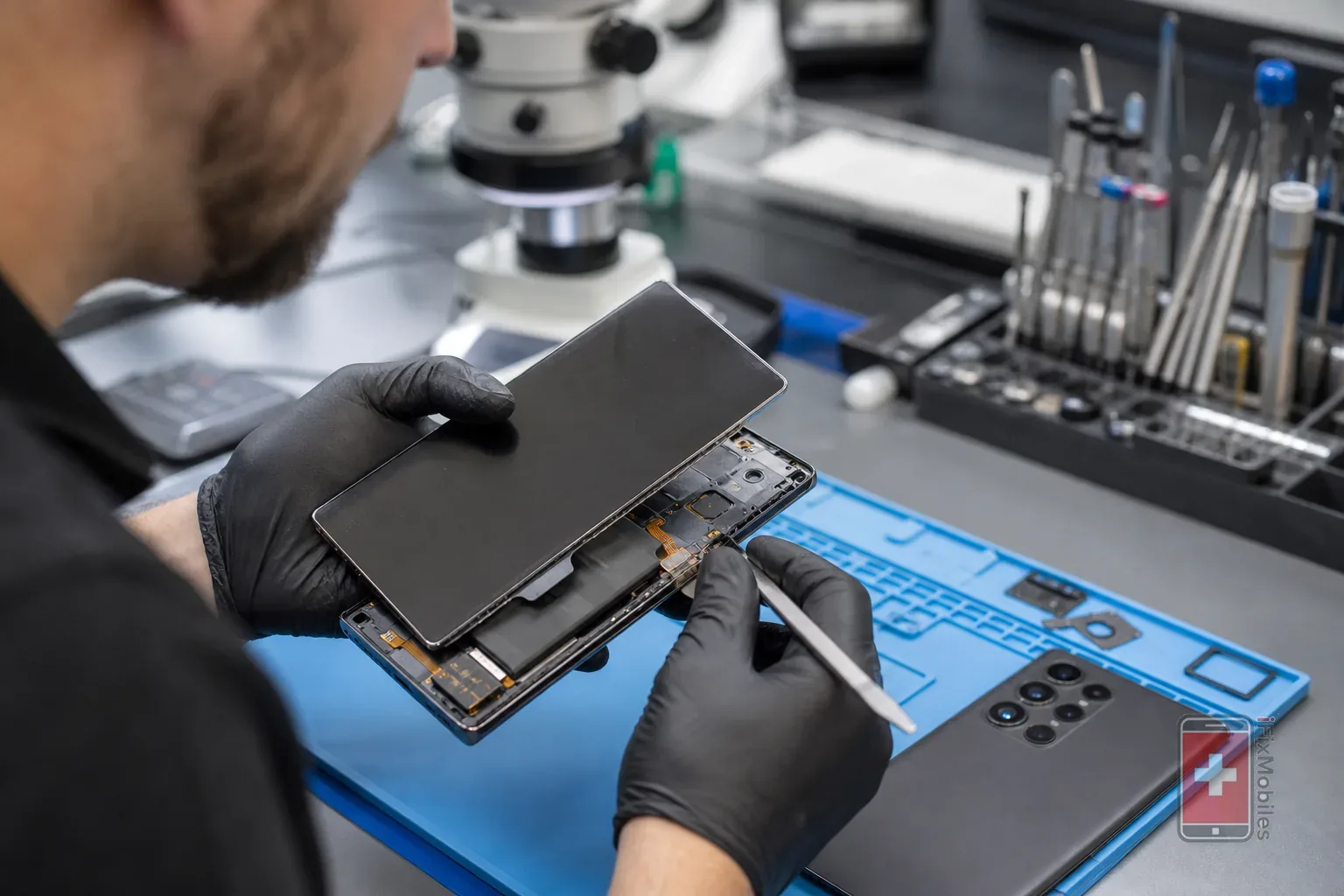 Samsung phone repair at iFix Mobiles Brisbane in Chermside